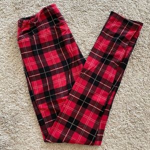 Plaid Leggings